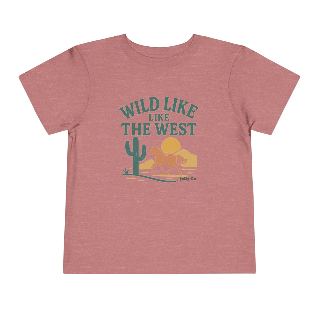 Wild West Toddler Short Sleeve Tee - Jolly Co Creations