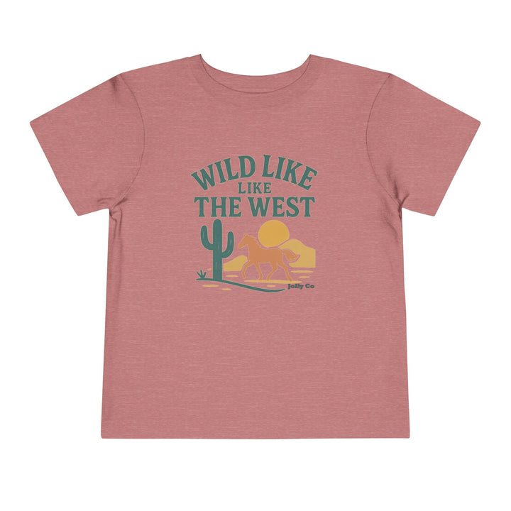 Wild West Toddler Short Sleeve Tee - Jolly Co Creations