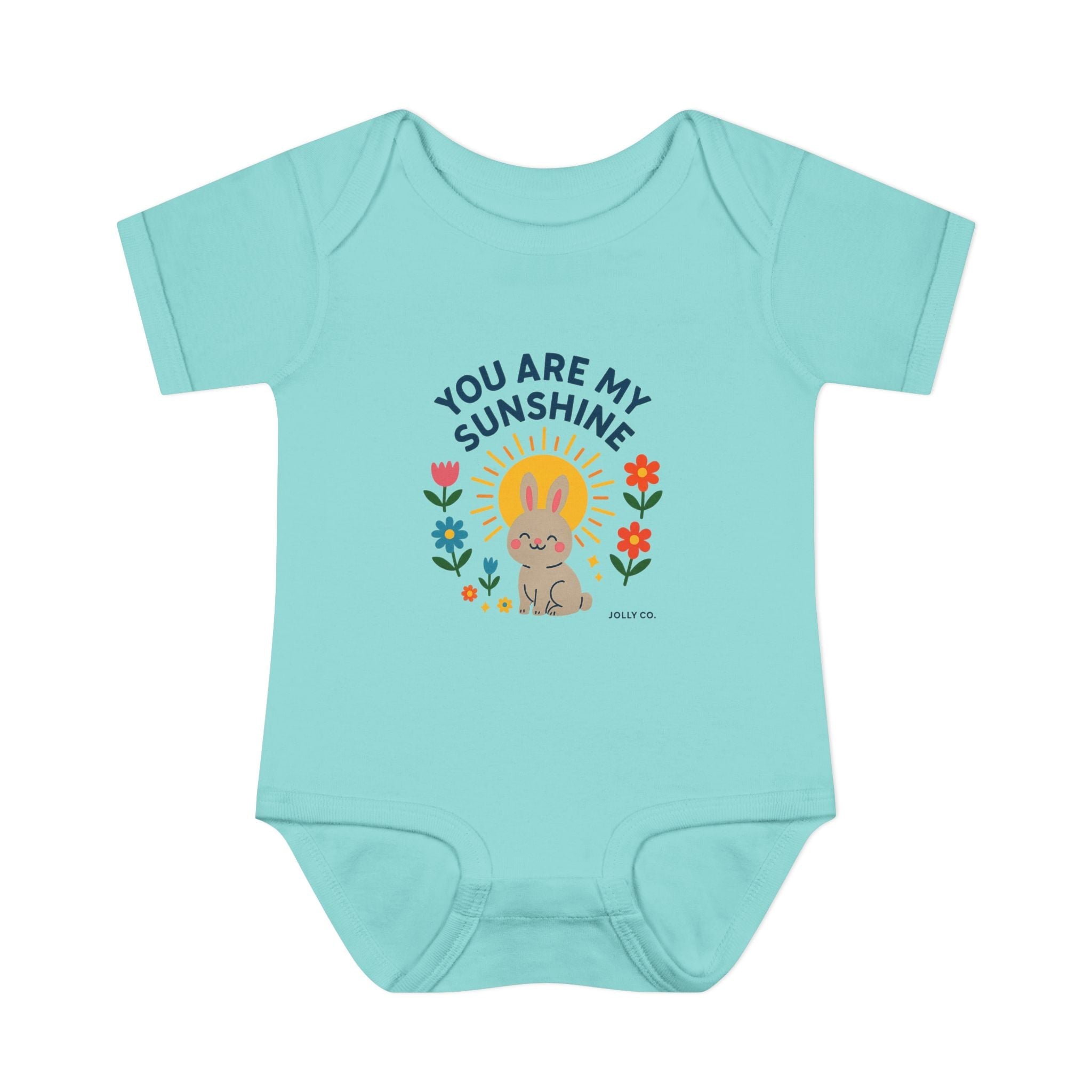 You Are My Sunshine Baby Short Sleeve Onesie - Jolly Co Creations