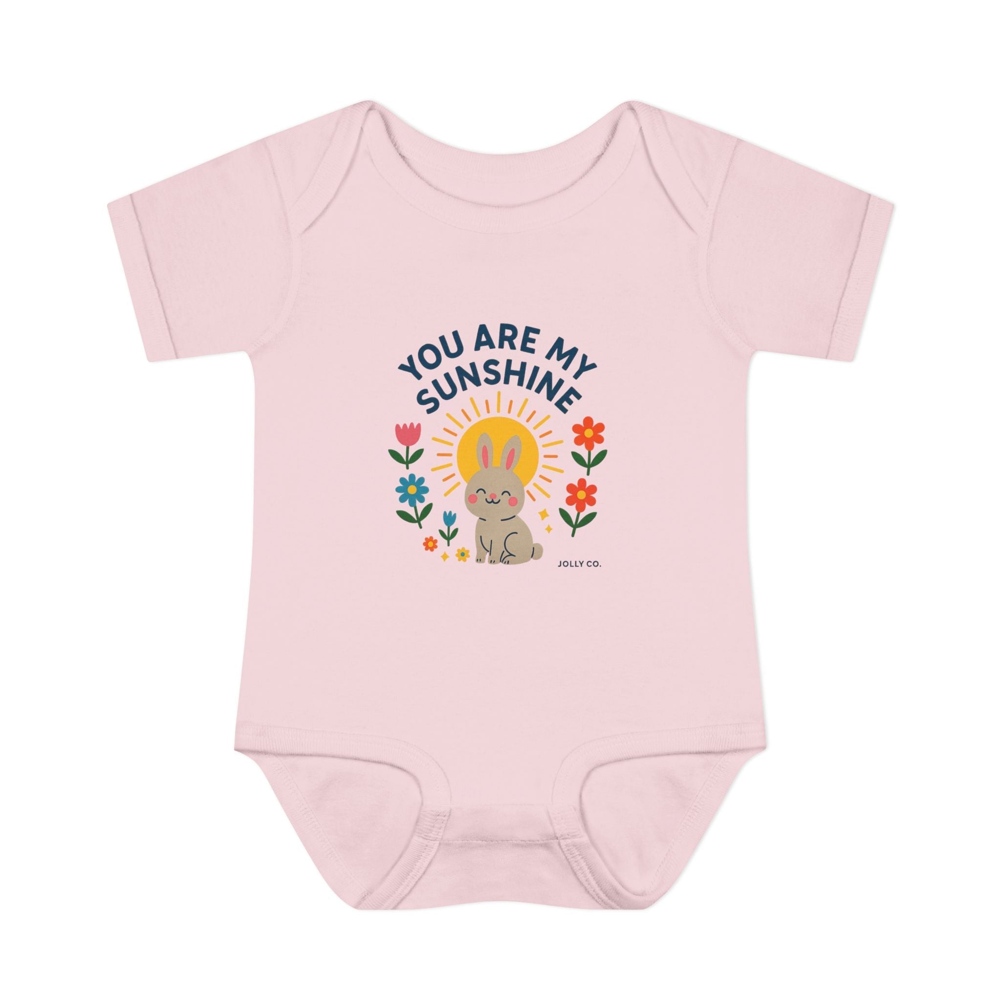You Are My Sunshine Baby Short Sleeve Onesie - Jolly Co Creations