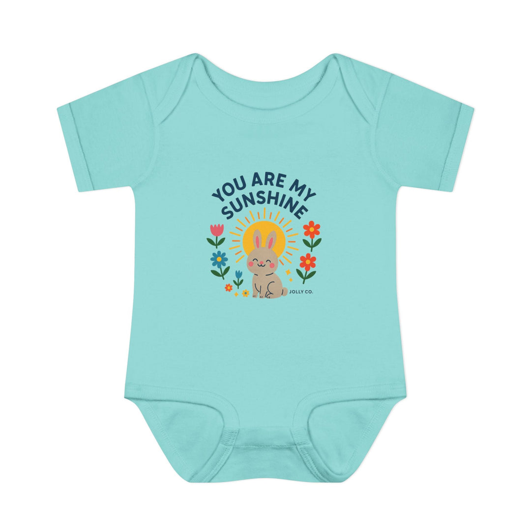 You Are My Sunshine Baby Short Sleeve Onesie - Jolly Co Creations