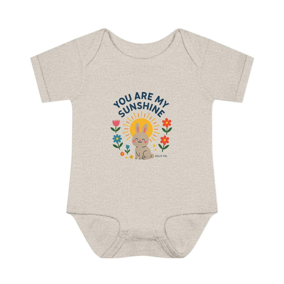 You Are My Sunshine Baby Short Sleeve Onesie - Jolly Co Creations