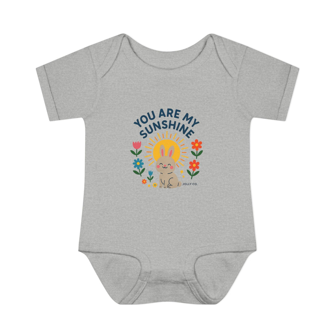 You Are My Sunshine Baby Short Sleeve Onesie - Jolly Co Creations