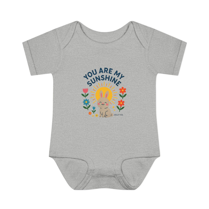 You Are My Sunshine Baby Short Sleeve Onesie - Jolly Co Creations