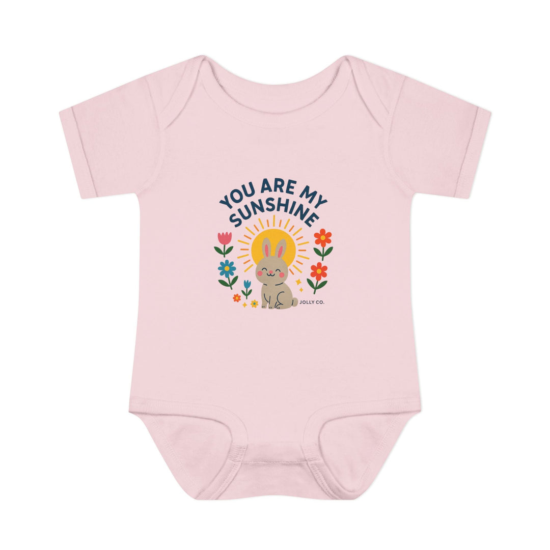 You Are My Sunshine Baby Short Sleeve Onesie - Jolly Co Creations