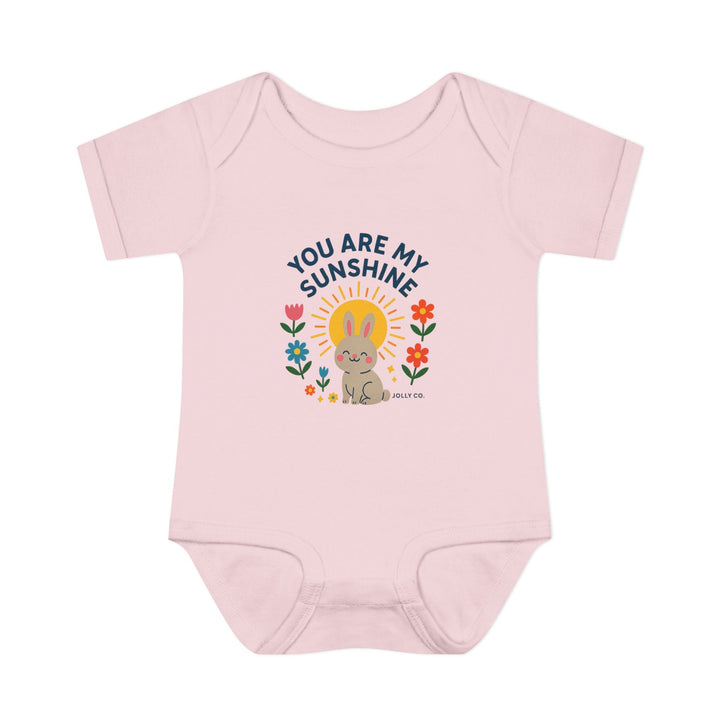 You Are My Sunshine Baby Short Sleeve Onesie - Jolly Co Creations