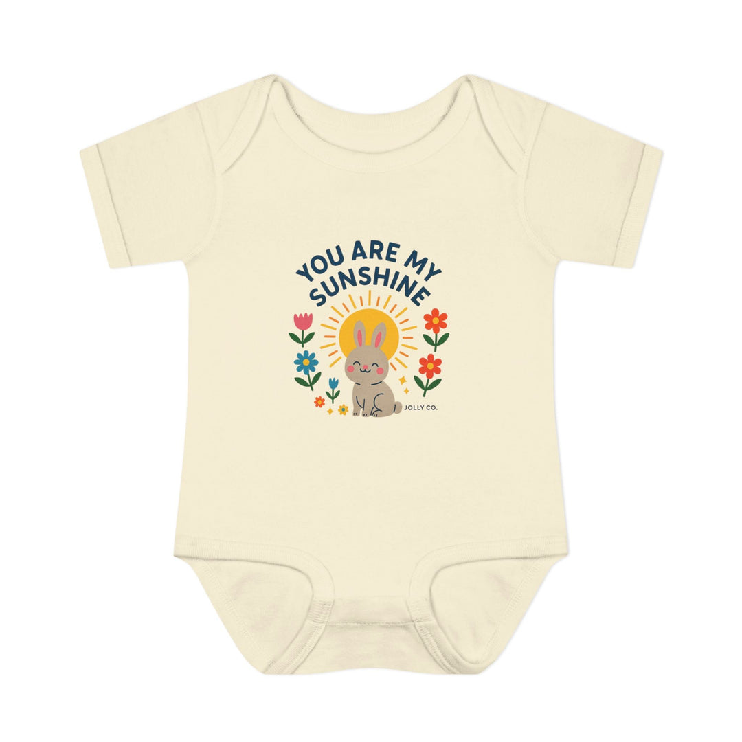 You Are My Sunshine Baby Short Sleeve Onesie - Jolly Co Creations