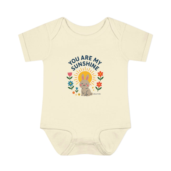 You Are My Sunshine Baby Short Sleeve Onesie - Jolly Co Creations