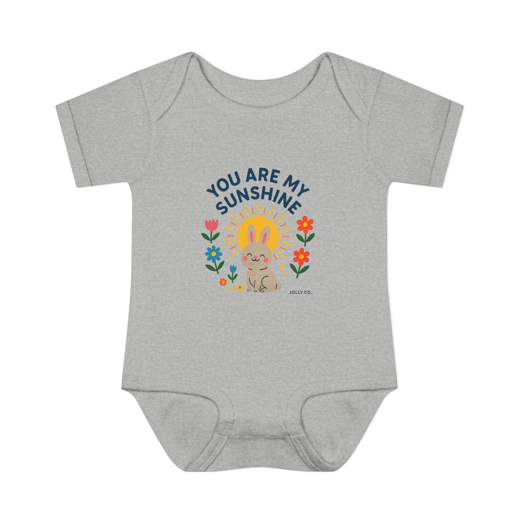 You Are My Sunshine Baby Short Sleeve Onesie - Jolly Co Creations